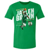 Jaylen Brown Boston Celtics Slant WHT by 500 LEVEL
