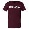 500 LEVEL Wordmark WHT by 500 LEVEL
