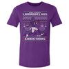 Lamar Jackson Baltimore Ugly Sweater WHT by 500 LEVEL