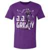 J.J. McCarthy Minnesota Griddy WHT by 500 LEVEL