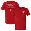USRowing Emblem Momentum F&B WHT by 500 LEVEL