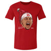 Patrick Mahomes Kansas City Portrait Santa Hat WHT by 500 LEVEL
