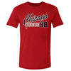 Connor Bedard Chicago Script 98 WHT by 500 LEVEL