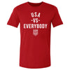 U.S. Soccer Vs. Everybody WHT by 500 LEVEL