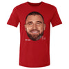 Travis Kelce Kansas City Vintage Head WHT by 500 LEVEL