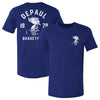 DePaul Blue Demons Basketball 1979 F&B WHT by 500 LEVEL