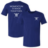 USRowing Emblem Momentum F&B WHT by 500 LEVEL