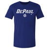 DePaul Blue Demons Soccer Minimalist WHT by 500 LEVEL