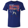 Anthony Rizzo Chicago C Cartoon WHT by 500 LEVEL