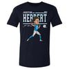Justin Herbert Cartoon WHT by 500 LEVEL