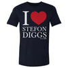 Stefon Diggs New England I Love WHT by 500 LEVEL