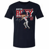 Austin Riley Atlanta Cartoon WHT by 500 LEVEL