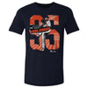 Justin Verlander Detroit Rough WHT by 500 LEVEL