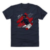Ozzie Albies Stripes WHT by 500 LEVEL