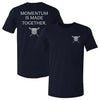 USRowing Emblem Momentum F&B WHT by 500 LEVEL
