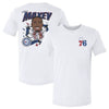 Tyrese Maxey Philadelphia 76ers Caricature F&B by 500 LEVEL