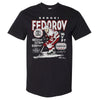 Sergei Fedorov Detroit Vintage Stats WHT by 500 LEVEL