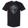 North Carolina Courage Camo Logo WHT by 500 LEVEL