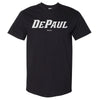 DePaul Blue Demons Wordmark White WHT by 500 LEVEL
