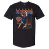 Jordan Clarkson New York Knicks Shattered WHT by 500 LEVEL