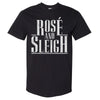 Christmas Rose And Sleigh WHT by 500 LEVEL