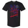 San Jose Earthquakes Wave Bold WHT by 500 LEVEL