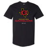 Houston Gamblers Primary Logo WHT by 500 LEVEL