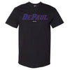DePaul Blue Demons Wordmark WHT by 500 LEVEL