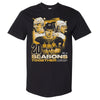 Sidney Crosby Kris Letang & Evgeni Malkin Pittsburgh 20 Seasons WHT by 500 LEVEL