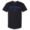 DePaul Blue Demons Wordmark Blue Demons WHT by 500 LEVEL