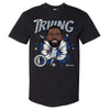 Kyrie Irving Dallas Mavericks Caricature WHT by 500 LEVEL