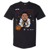 Devin Booker Phoenix Suns Caricature WHT by 500 LEVEL