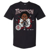 Amen Thompson Houston Rockets Caricature WHT by 500 LEVEL