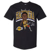 Rui Hachimura Los Angeles Lakers Cartoon WHT by 500 LEVEL
