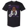 DeMar DeRozan Sacramento Kings Caricature WHT by 500 LEVEL