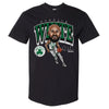 Derrick White Boston Celtics Cartoon WHT by 500 LEVEL