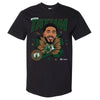 Jayson Tatum Boston Celtics Caricature WHT by 500 LEVEL