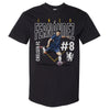 Enzo Fernandez Chelsea FC Outline Number WHT by 500 LEVEL