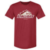 Birmingham Stallions Primary Logo WHT by 500 LEVEL