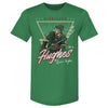 Quinn Hughes Minnesota Triangle Retro WHT by 500 LEVEL