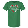 Christmas Candy Cane Heart WHT by 500 LEVEL