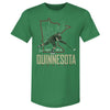 Quinn Hughes Minnesota Quinnesota State WHT by 500 LEVEL