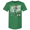 Jayson Tatum Boston Celtics Slant WHT by 500 LEVEL