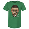 Saquon Barkley Philadelphia Vintage Head WHT by 500 LEVEL