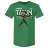 Jayson Tatum Cartoon WHT by 500 LEVEL
