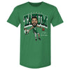 Jayson Tatum Boston Celtics Cartoon WHT by 500 LEVEL