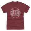 Gut It Out Foundation Baseball WHT by 500 LEVEL