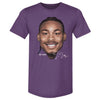 Justin Jefferson Minnesota Vintage Head WHT by 500 LEVEL