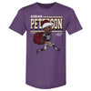 Adrian Peterson Minnesota Cartoon Santa Hat WHT by 500 LEVEL
