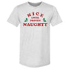 Christmas Nice Until Proven Naughty by 500 LEVEL